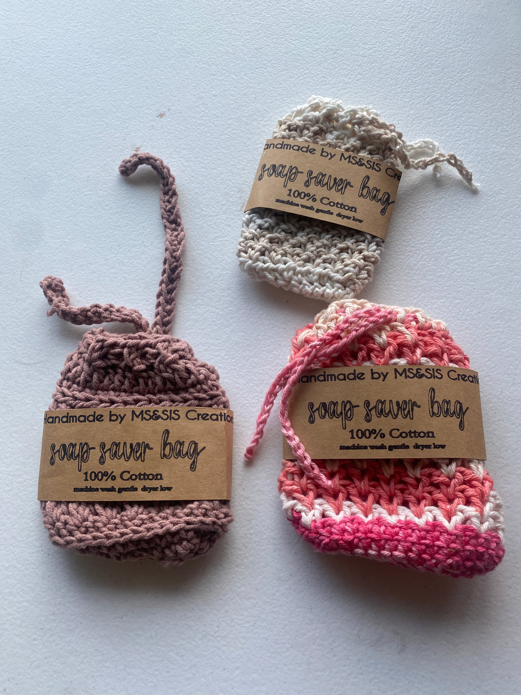 Handmade Soapsaver Bag