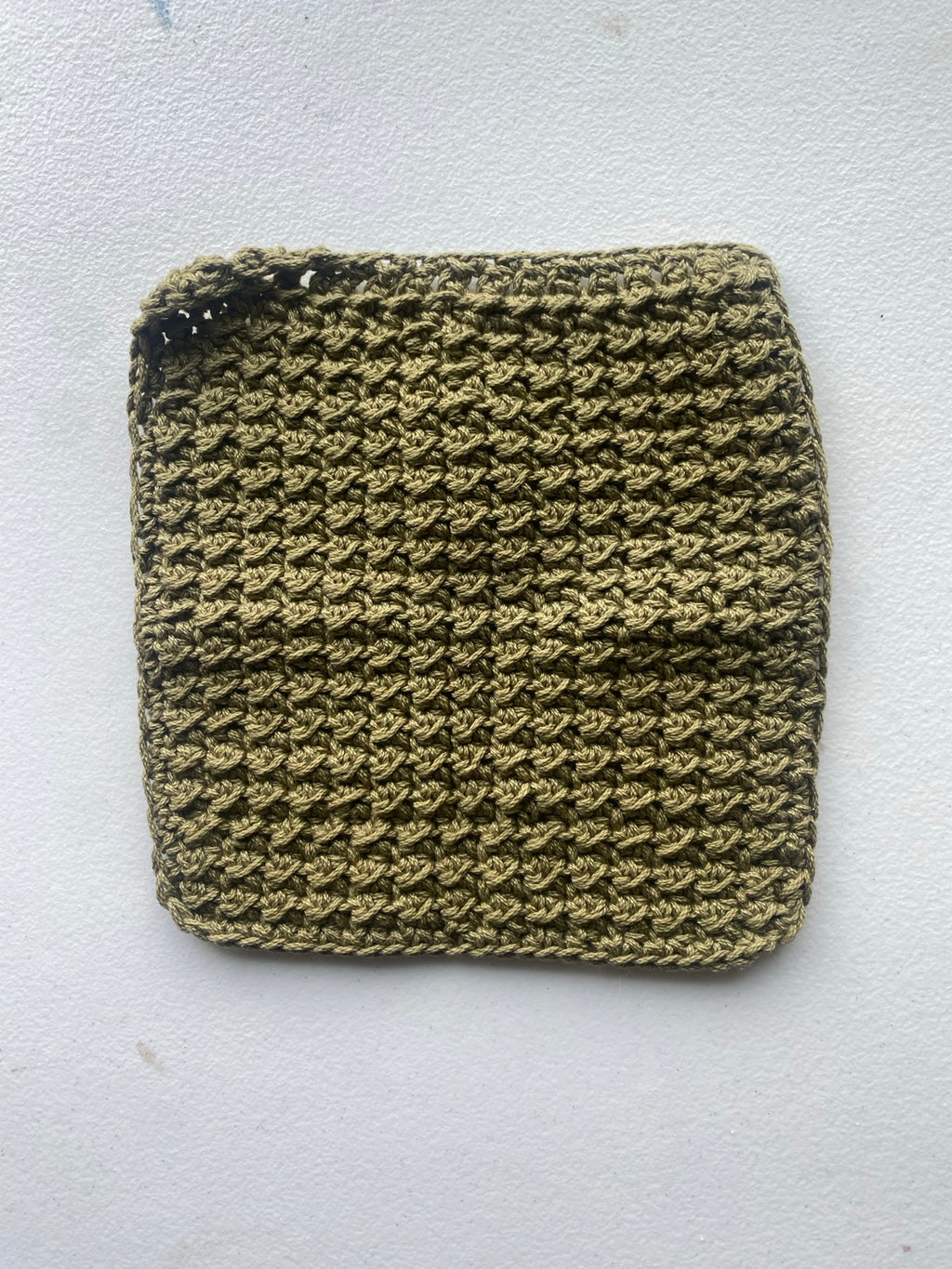 Handmade Cotton Dish Cloth - 100% cotton