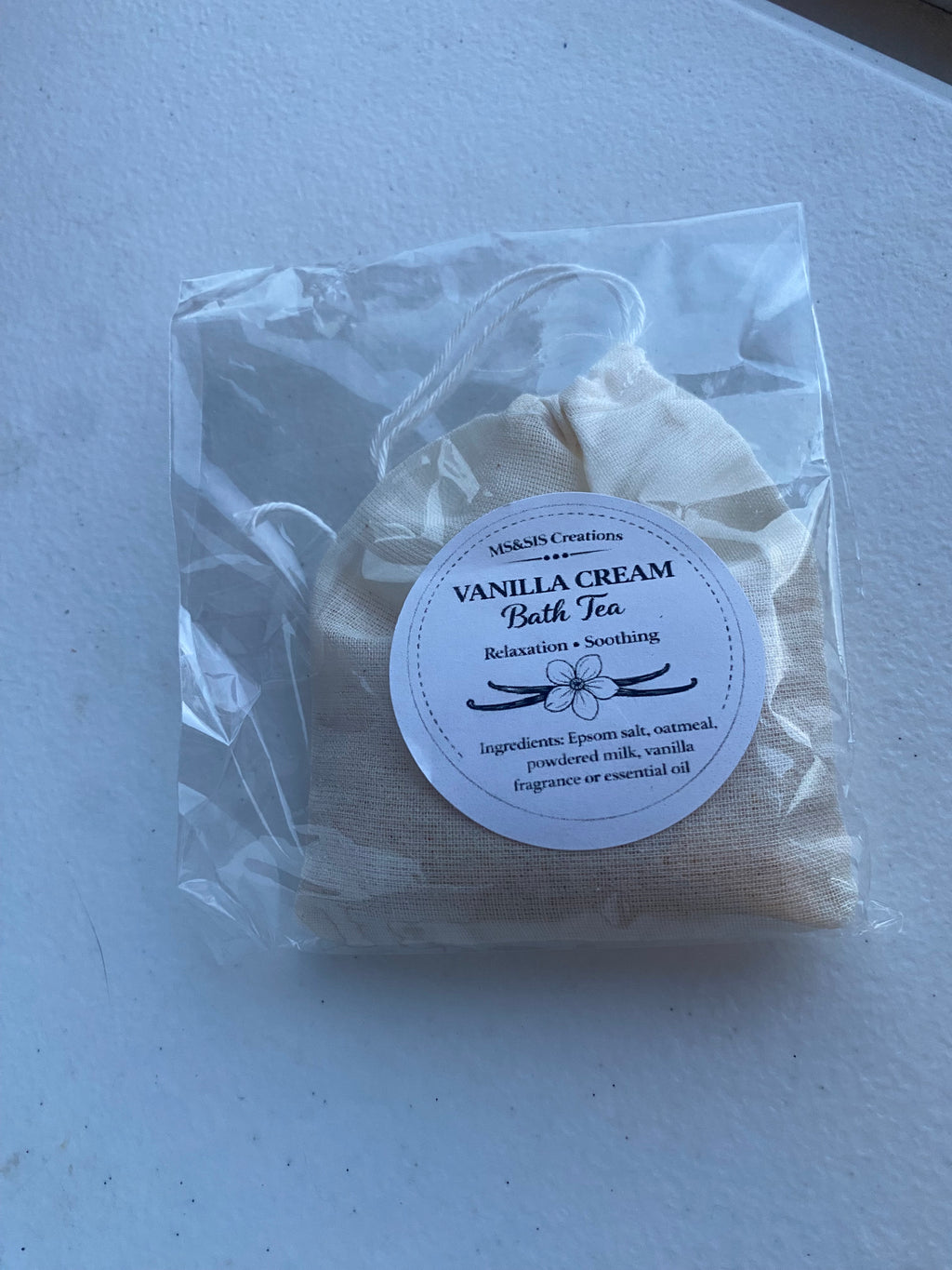 Handmade bath tea