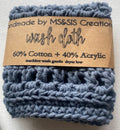 Handmade Washcloth - 60% cotton + 40% Acrylic