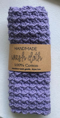 Handmade 100% Cotton Washcloth