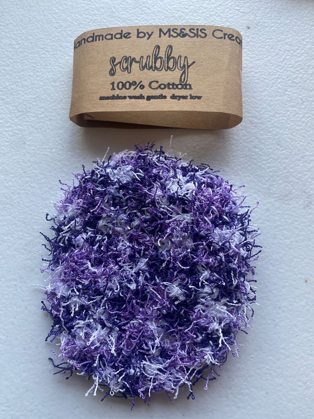 Handmade Cotton Scrubby – Eco-Friendly Dish & Cleaning Sponge